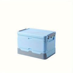 Square Stackable Storage Box with Handles for Books Toys Household