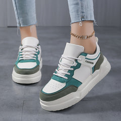 Women's Chunky Heighten Skate Shoes - Lightweight Sneakers