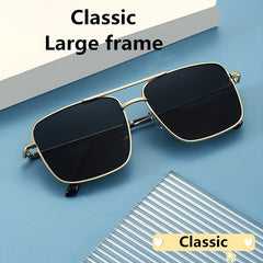 Men's Square Frame Sunglasses UV Protection Sports Sunglasses