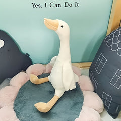 Adorable Duck Plush Toy Soft Fluffy Expressive Eyes Perfect Gift Birthdays