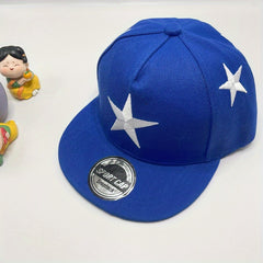 Teen Star Embroidery Adjustable Baseball Cap Sun Protection
