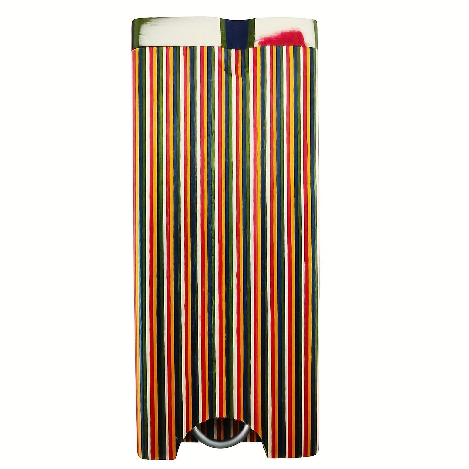 Colorful Wood Dugout Cigarette Case Set With Metal Tube