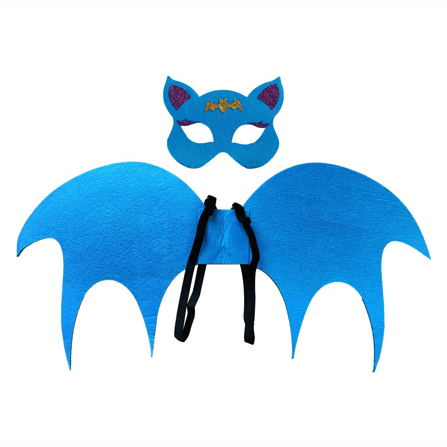 2pcs Bat Wing Mask Set for Christmas Halloween Cosplay