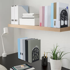 10pcs Tree Pattern Book Stands Metal Book Stand