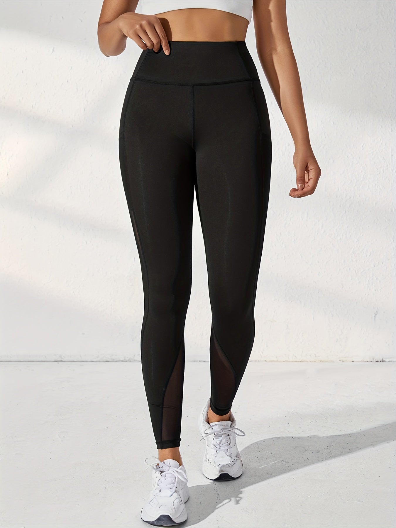 Breathable Butt Lifting Yoga Leggings With Pocket