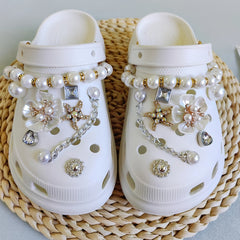 Women's Chain Flower Starfish Jewelry for Hole Shoes