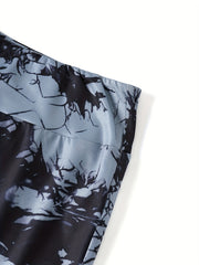 Tie Dye Seamless High Waist Yoga Cycling Shorts