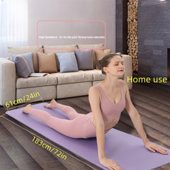 Non-slip High Density Yoga Mat for Fitness and Training