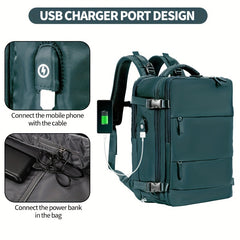 Large Waterproof Travel Backpack Hiking Outdoor Sport