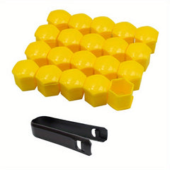 20pcs Wheel Nut Rim Cover 17mm Car Wheel Hub Screw Protection Cap Anti Theft