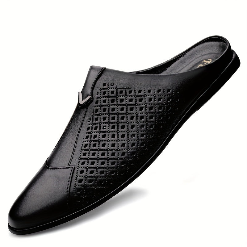 Men's No Tie Slip On Loafers Mesh Casual Outdoor Walking Shoes