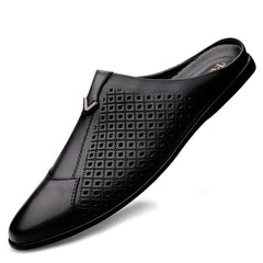 Men's No Tie Slip On Loafers Mesh Casual Outdoor Walking Shoes