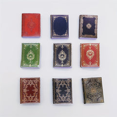 3pcs 1:12 Dollhouse Books Study Bedroom Library Decoration Christmas Gift
