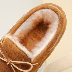 Boys Slip On Fleece House Shoes Non Slip Soft Bottom Walking Shoes