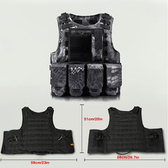Men's Airsoft Training Vest Quick Release