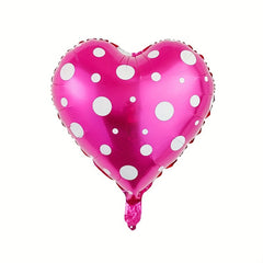24pcs Heart Shaped Confetti Balloons for Weddings & Parties