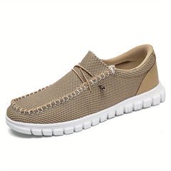 Men's Lightweight Slip On Canvas Shoes for Walking Jogging