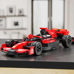 Race Car Building Blocks Toy Model Red Car Model Building Blocks Set