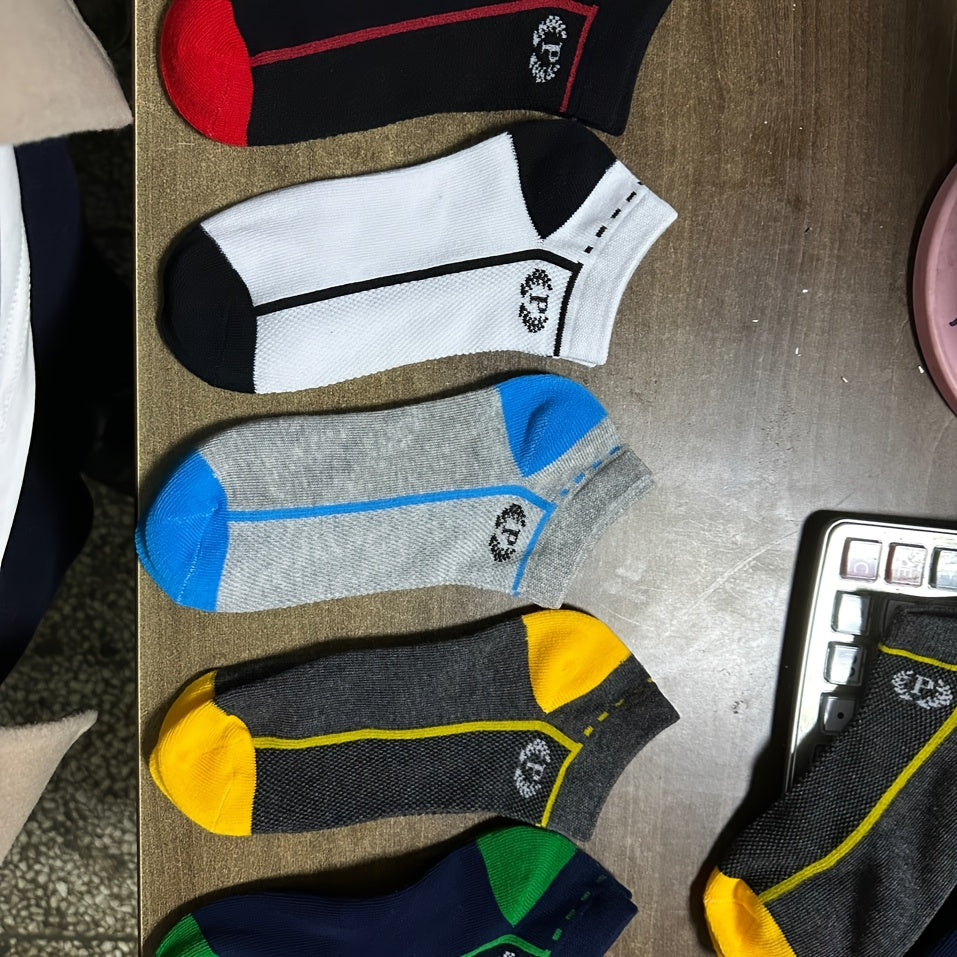 10 Pairs Casual Crew Socks Men's Sports Stockings