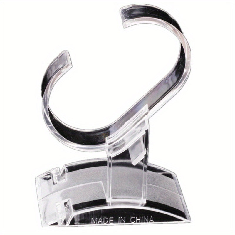 Plastic Transparent Watch Display Stand Jewelry Holder Props