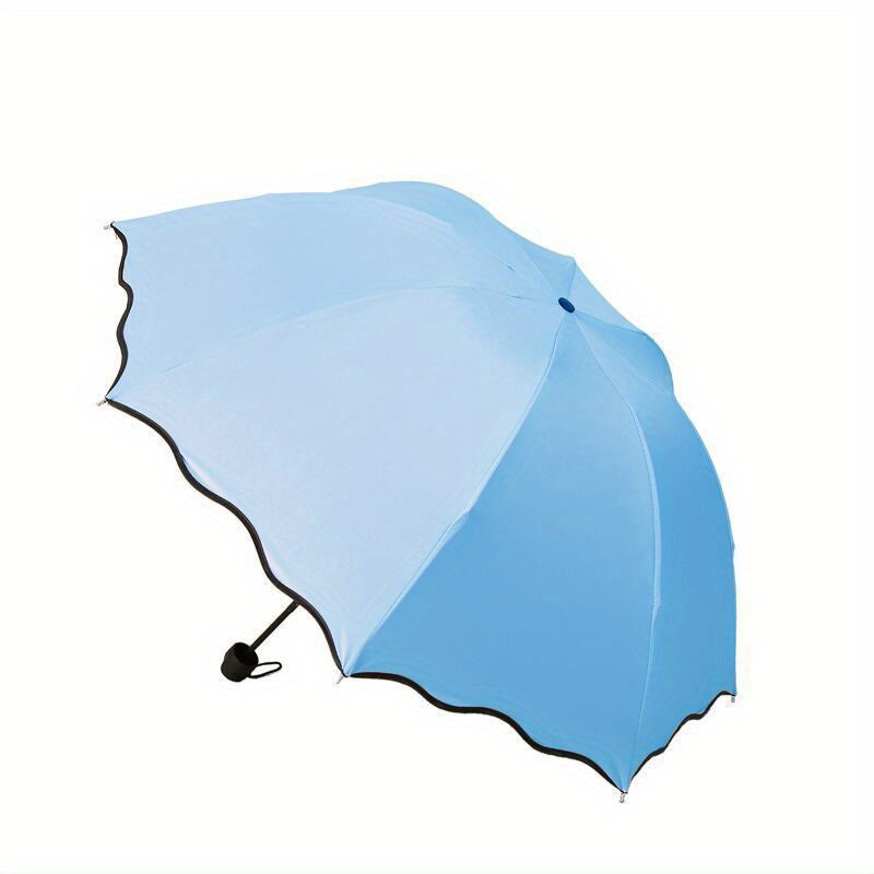 Water Blooming Umbrella Vinyl Sunscreen Umbrella