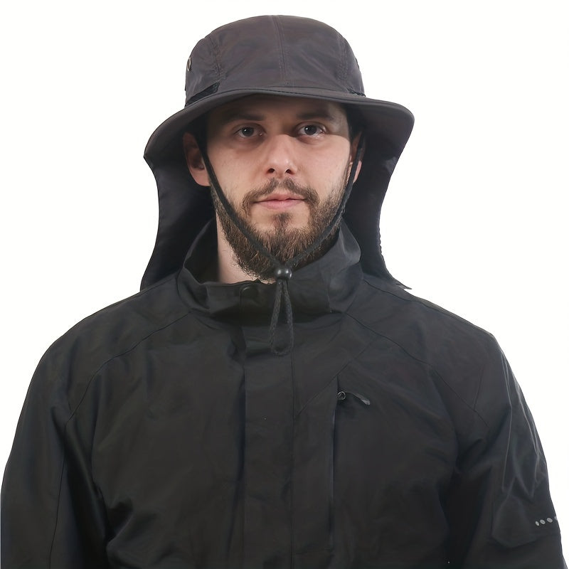 Sun Protection Hat with Neck Protector for Men