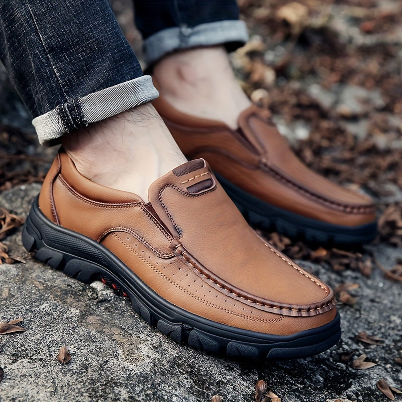 Men's Casual Slip-On Loafer Walking Shoes