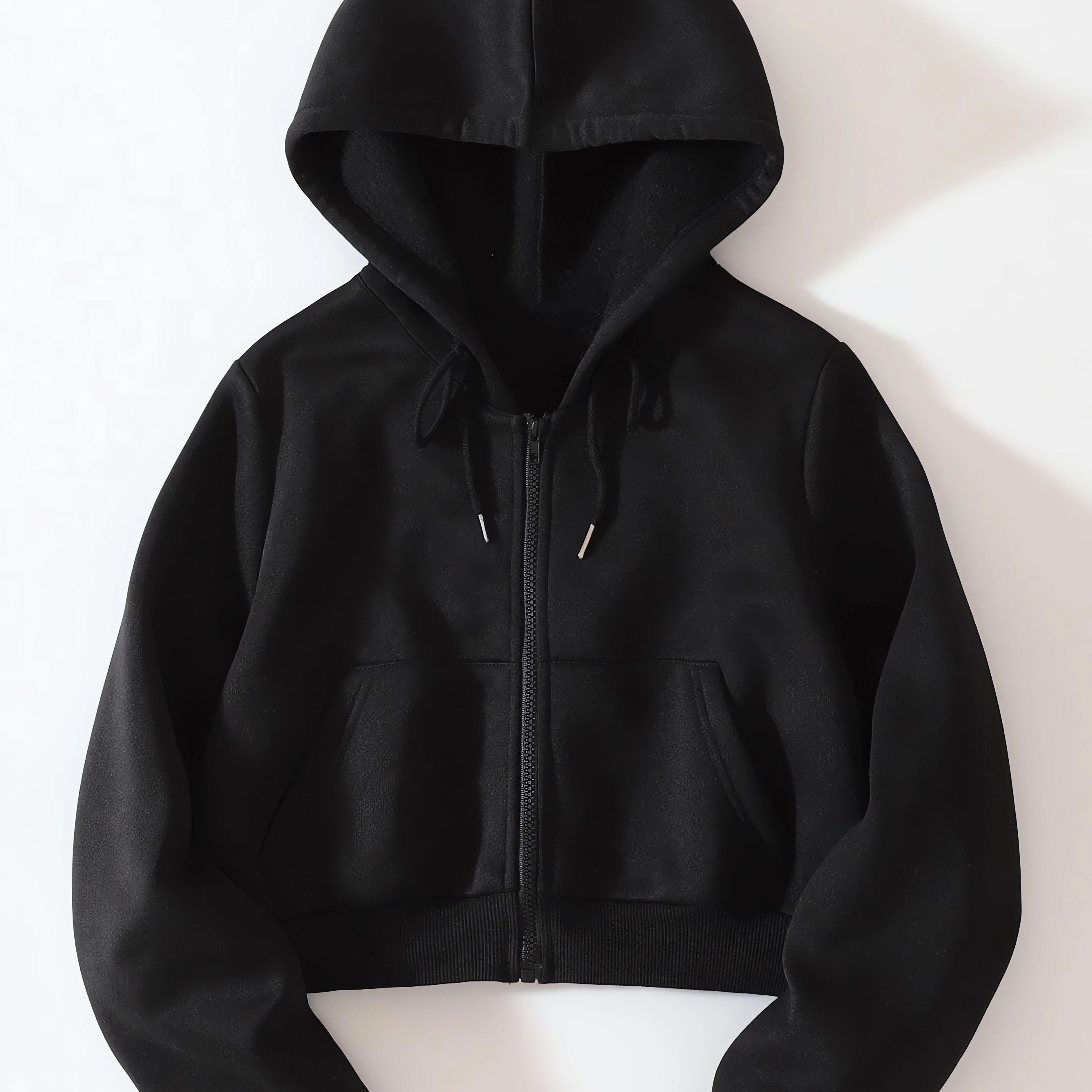 Winter Plus Fleece Coat Women's Hooded Sweatshirt