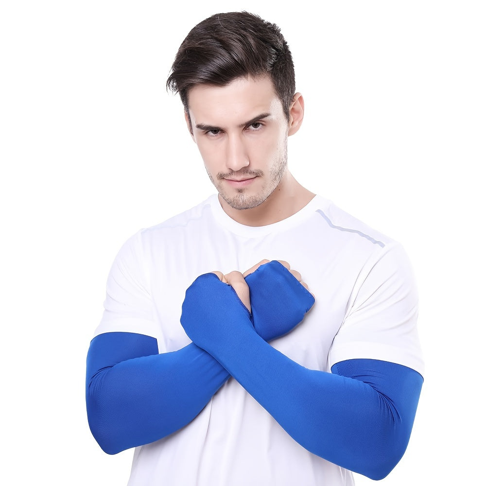 Cooling Arm Sleeves for Outdoor Activities Sun Protection Compression