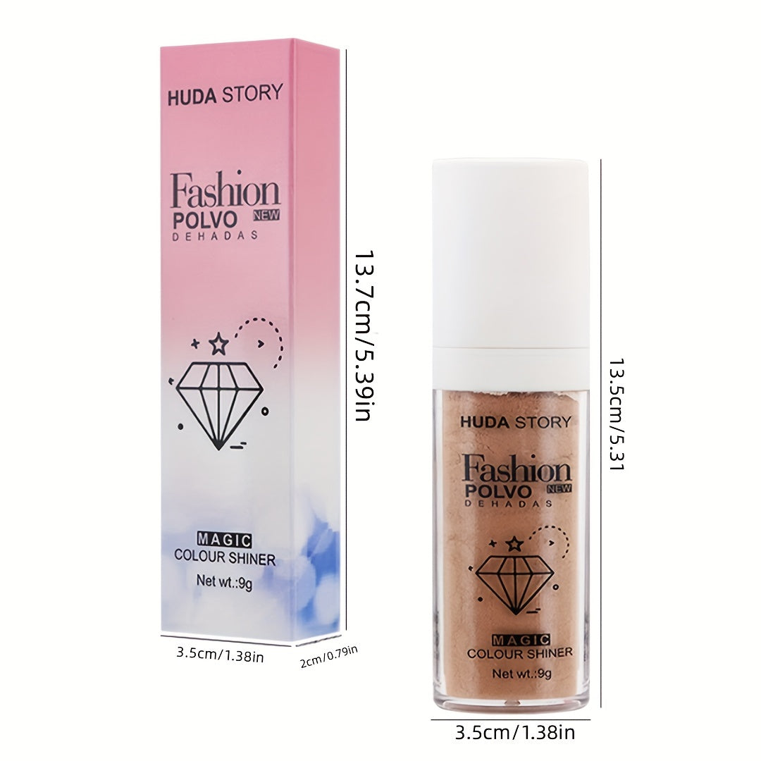 Shimmer Highlighter Powder Natural Sparkle Makeup Brightens