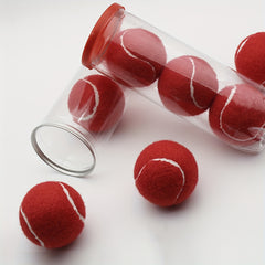 Portable High Elasticity Rubber Tennis Ball Set