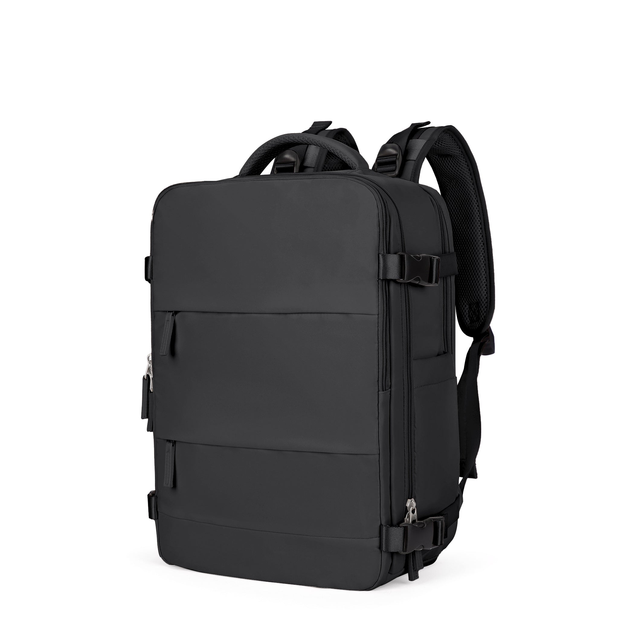 Functional Travel Backpack Carry On Luggage Bag With Shoes Compartment