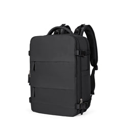 Functional Travel Backpack Carry On Luggage Bag With Shoes Compartment