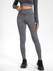 Stylish Women's PU Leather Yoga Pants with High Stretch