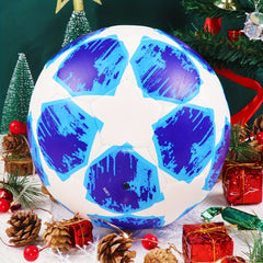 Seamless Soccer Ball with Pump, Durable Outdoor Training Football