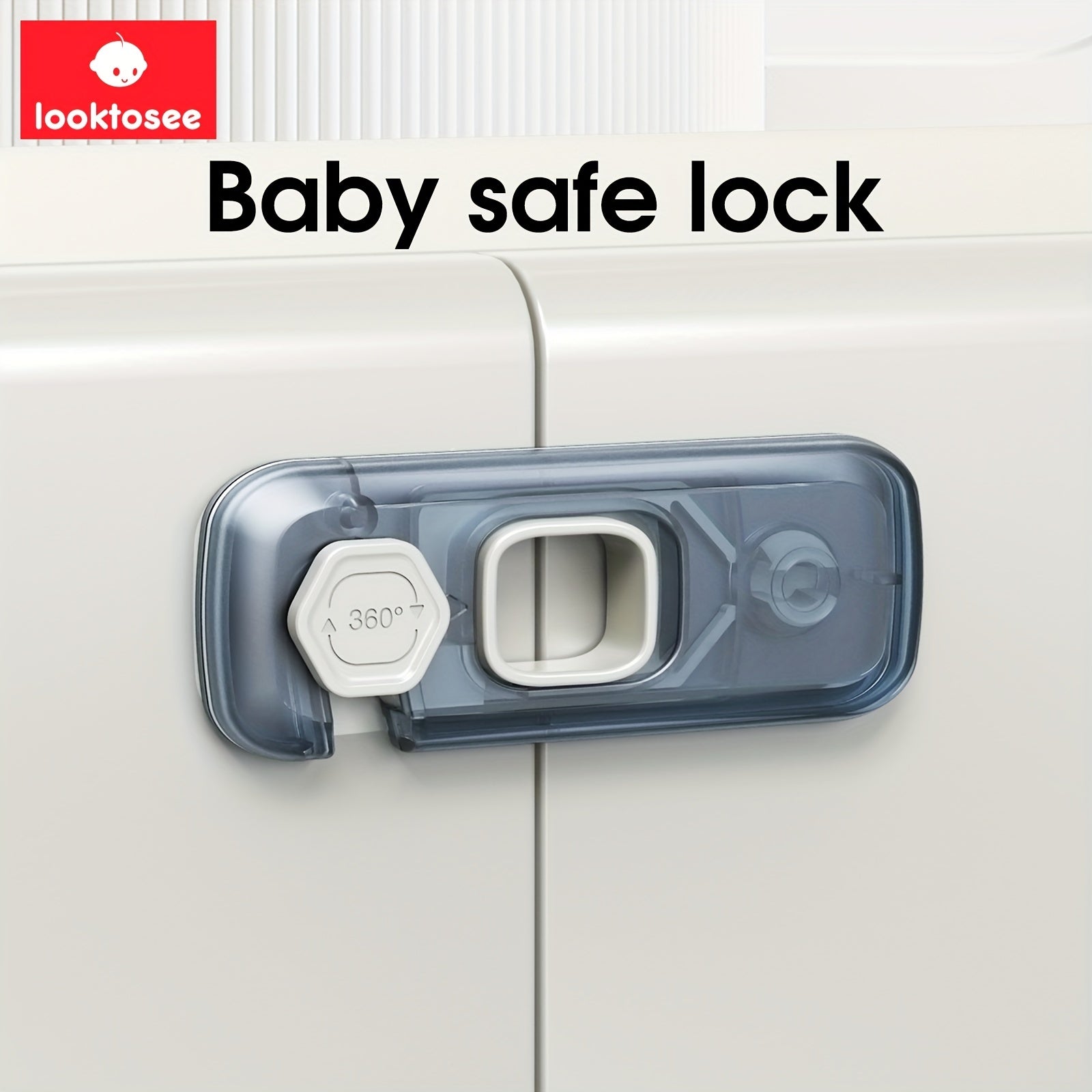 2 Packs Child Safety Locks, Secure Baby from Hazards