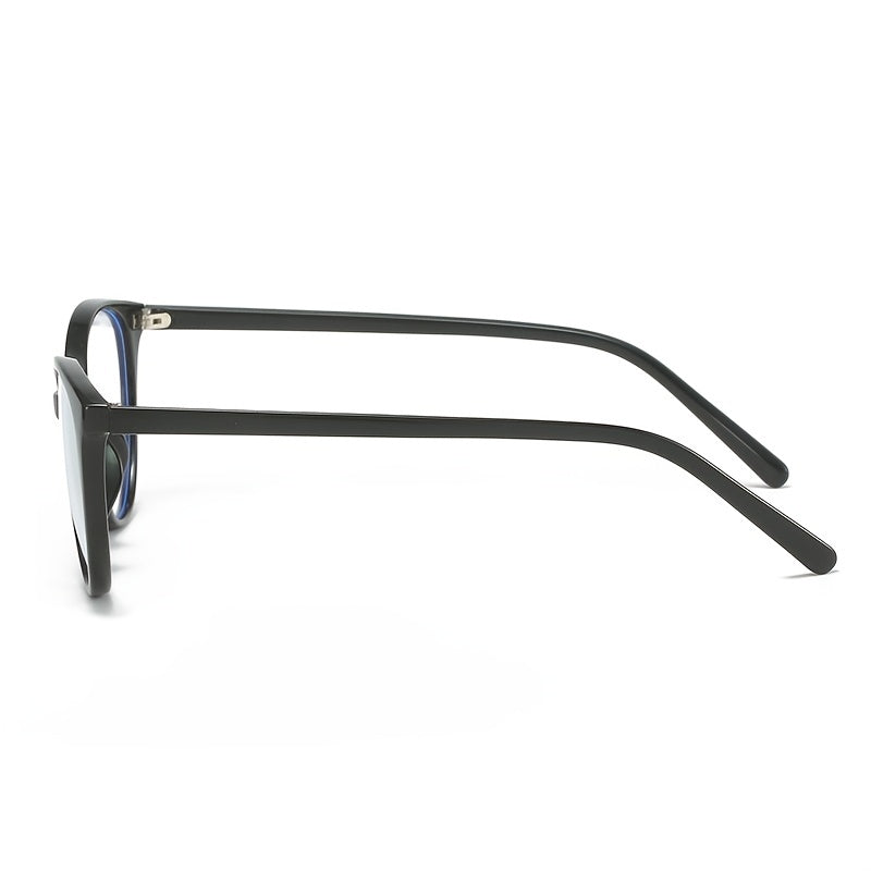 Cat Eye Light Blocking Glasses Clear Lens Anti Eyestrain for Women Men