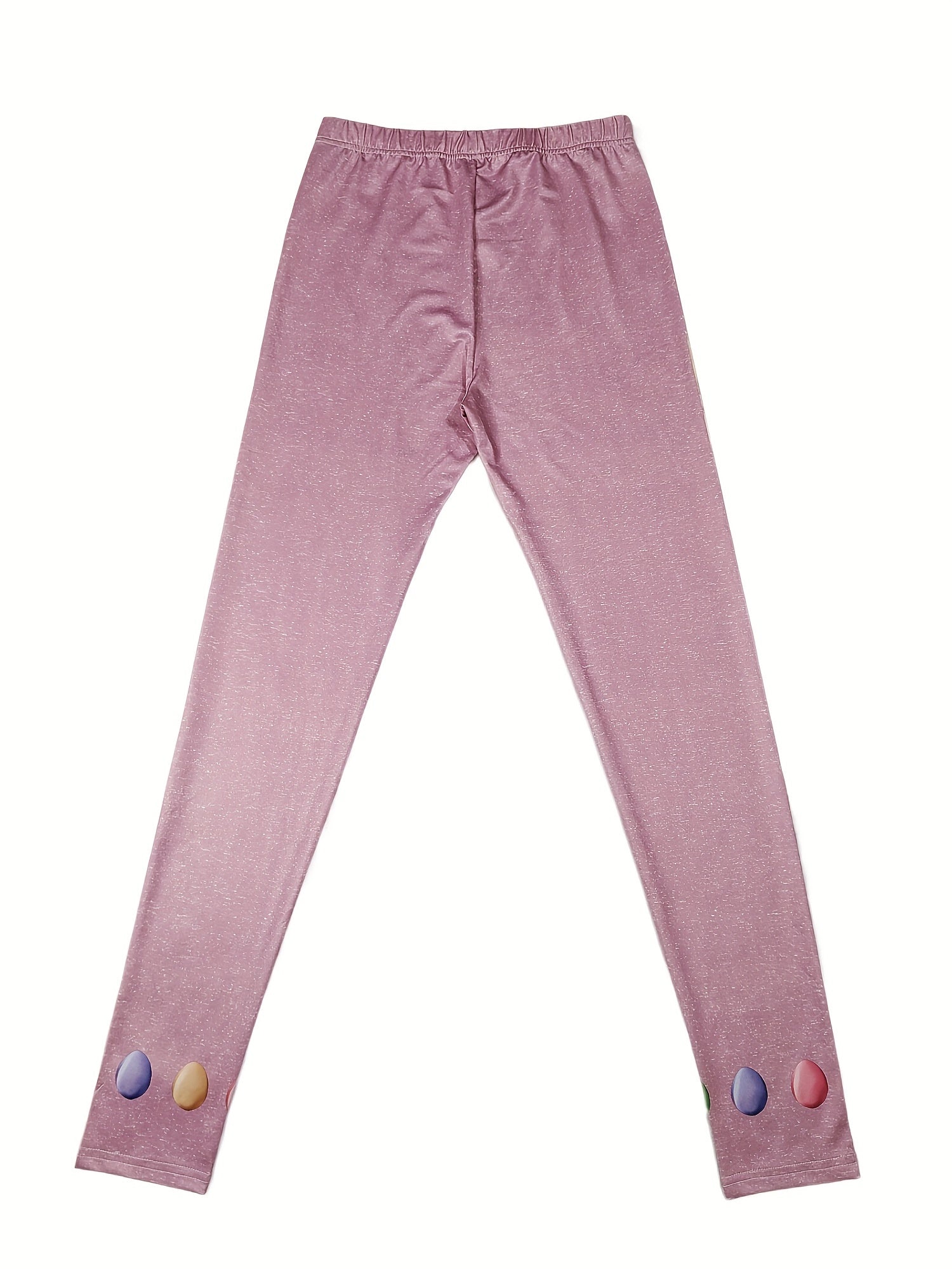 Rabbit Print High Waist Leggings for Women
