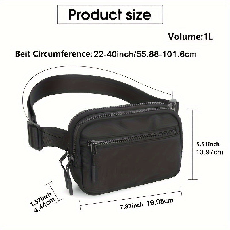 Solid Outdoor Sports Shoulder Bag for Camping and Work