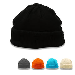 Ripped Knitted Hat Woolen Hat Embroidery Hip hop Cap Unisex