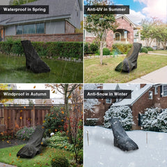 Waterproof Outdoor Lawn Mower Cover 193.04cmL X 63.5cmW X 111.76cmH