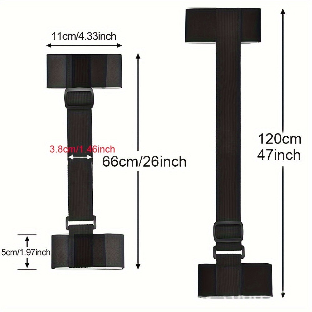 Adjustable Nylon Skiing Pole Straps for Easy Carrying