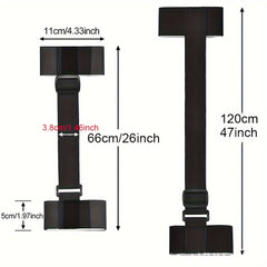 Adjustable Nylon Skiing Pole Straps for Easy Carrying