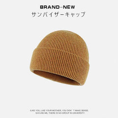 Outdoor Winter Wool Cap Flip Up Cold Hat Heap Hat