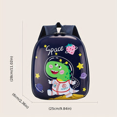 Eggshell Shape Kids Schoolbag Unicorn Dinosaur Backpack