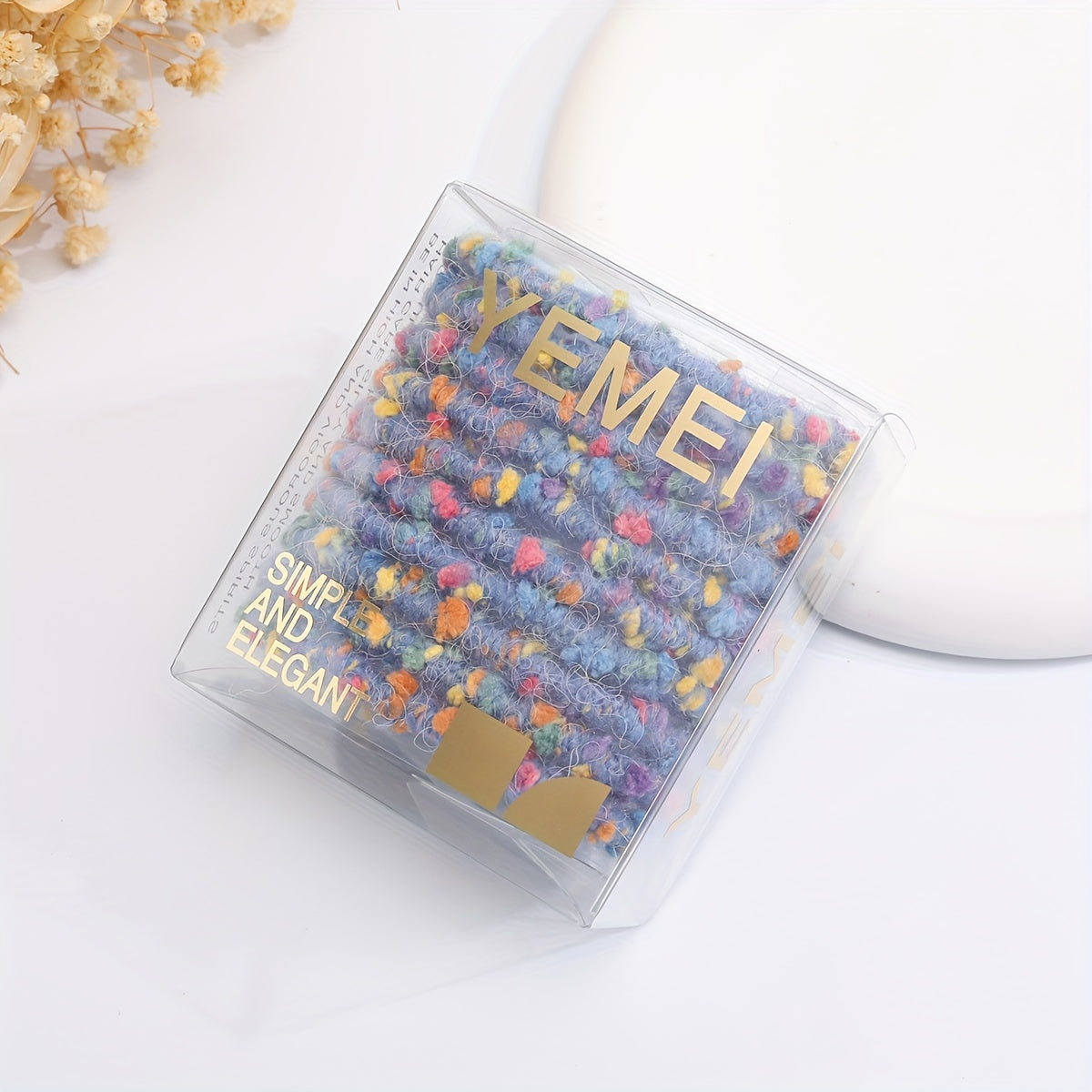 10pcs High Elastic Hair Ties Box Style Hair Rope