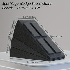 3pcs Deep Squat Foot Pads Leg Muscle Training Accessories