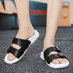 Men's Non Slip Slides Beach Shoes Summer
