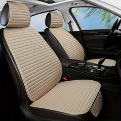Auto Seat Cover Protector Backrest Front Rear Seat Back Waist Washable Cushion