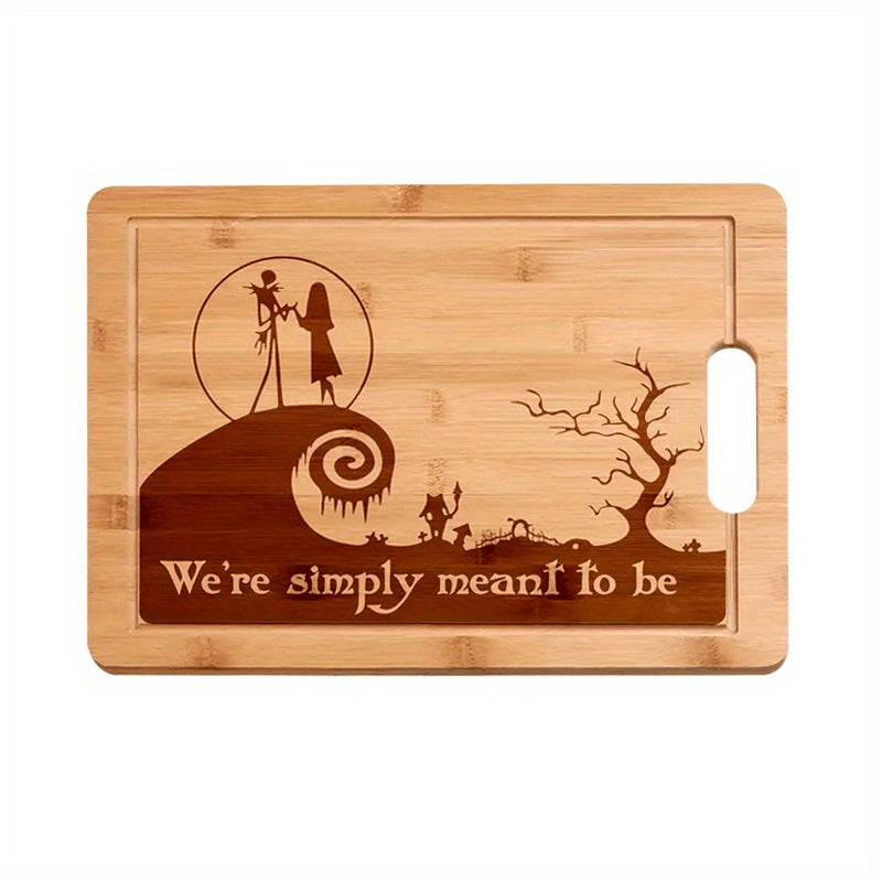 Bamboo Cutting Board Chopping Board with Juice Grooves